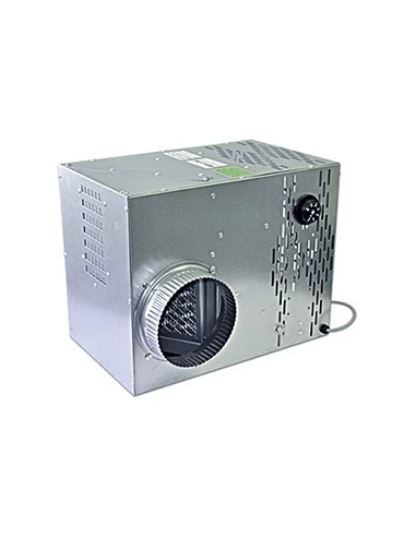 Groupe de recupération d'air chaud 600m3 connectable et filtre intégré