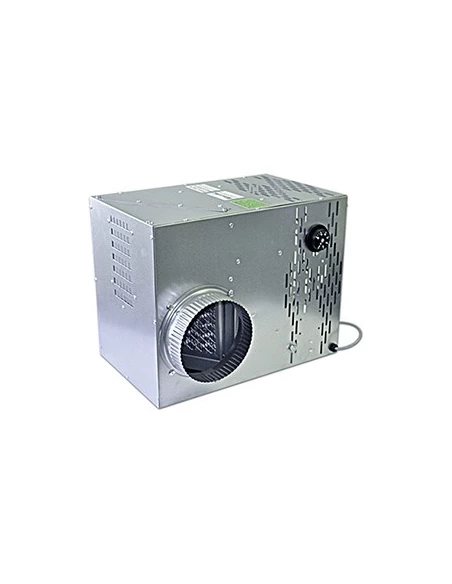 Groupe de recupération d'air chaud 400m3 connectable et filtre intégré combi-filtre