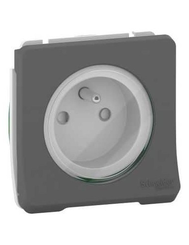 Prise Mureva Styl IP55 Étanchéité et robustesse pour extérieur - SCHNEIDER ELECTRIC