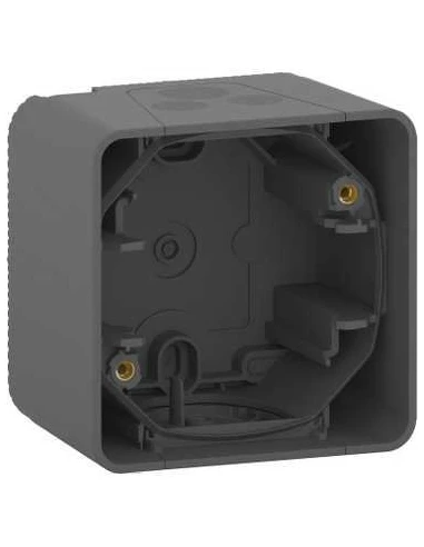 Boite 1p mureva gris saillie