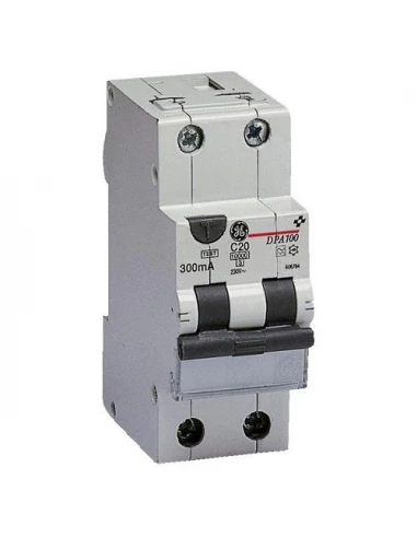 Disjoncteur dif ph/n 16a 30ma-ac 4,5k