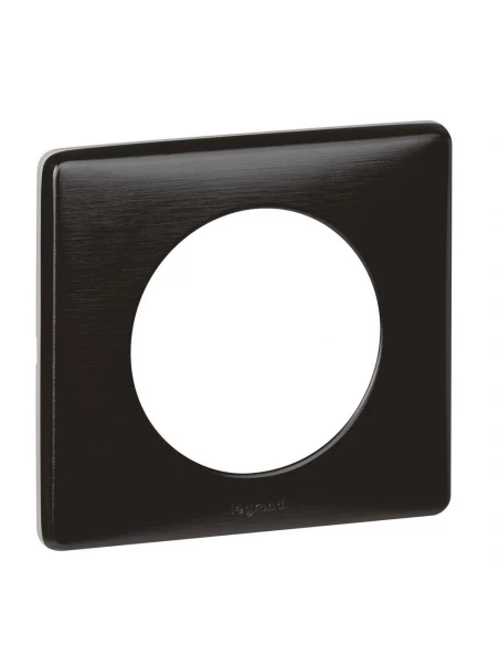 Plaque 2p carbone 68982