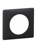 Plaque 2p 57mm basalte 66748