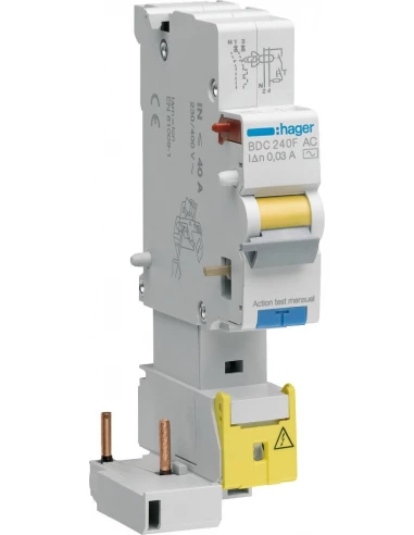 Bloc dif 1p+n 25a 30ma ac