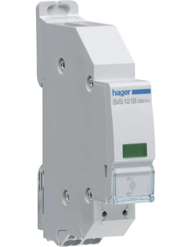 Voyant led vert 230v svs121b - HAGER