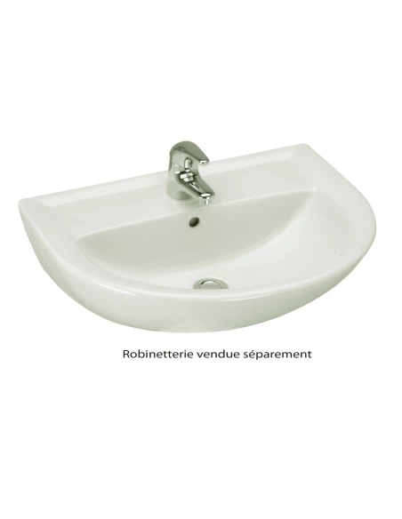 Lavabo Ulysse p125601 60 x 47cm - Porcher