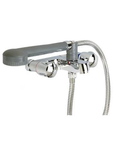 Mélangeur bain-douche Ulysse - Tête céramique - Avec hydro D1734AA Porcher