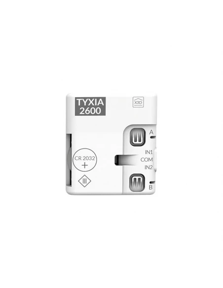 Emetteur nanomodule 2 voies alimenté par pile - 6351399 - tyxia 2600 - Delta Dore