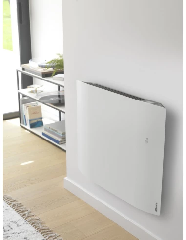 Radiateur Divali connecté lumineux - Blanc carat horizontal 1000w - Atlantic