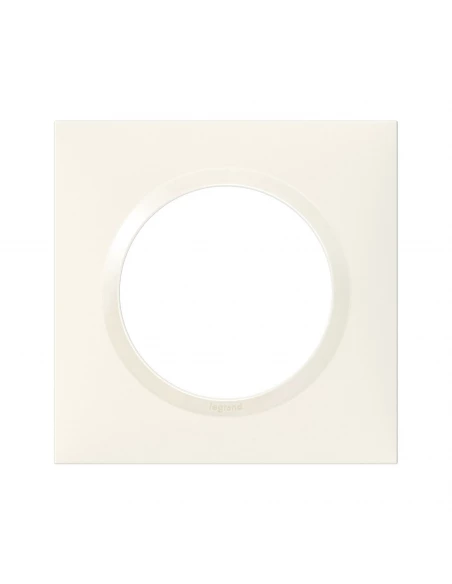 Plaque dooxie 1 poste blanc 600801 - LEGRAND