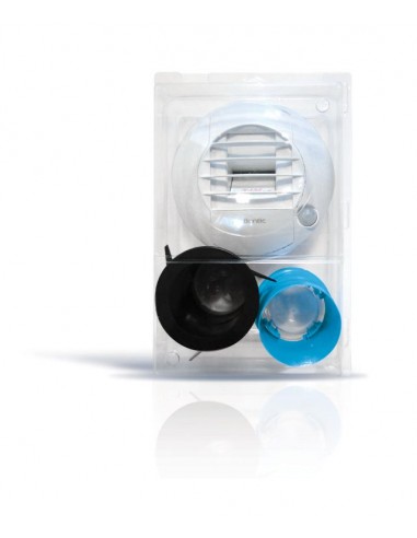 Kit Bouche Hygroréglable BHB 80mm Régulation automatique du débit d'air en salle de bain - Atlantic