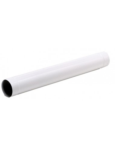 Tuyau Émail Blanc D125 Résistance haute température et esthétique - Ten