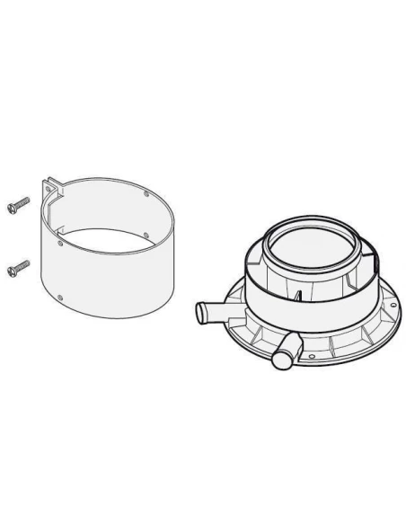 Buse sortie vert cds d 80/125