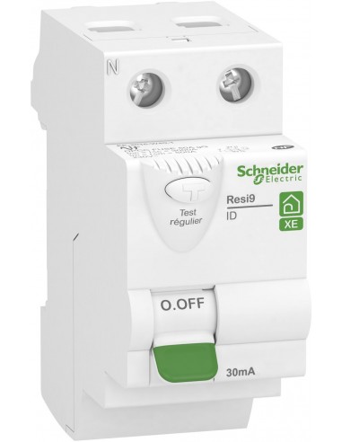 Interrupteur Différentiel 2P 40A Type A Protection différentielle Type A 30mA - SCHNEIDER ELECTRIC