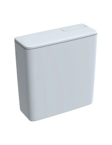 Réservoir AP128, attenant Confort blanc, montage en apparent Geberit