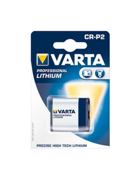 Pile Varta Lithium Cr-P2 6v (EMBALLAGE 1 Unit) 34,5x19,5x35mm
