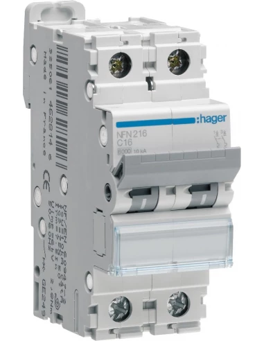 Disjoncteur 2p 32a courbe D - NGN232 - HAGER