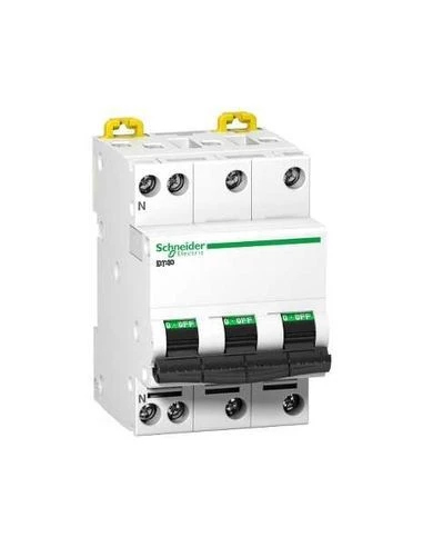 Disjoncteur dt40n 3p+n 40a c 10ka