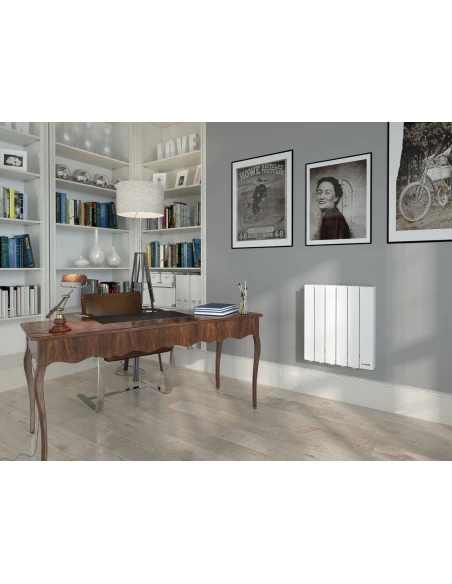 Radiateur fluide Baléares 2 horizontal blanc 1000w - Thermor