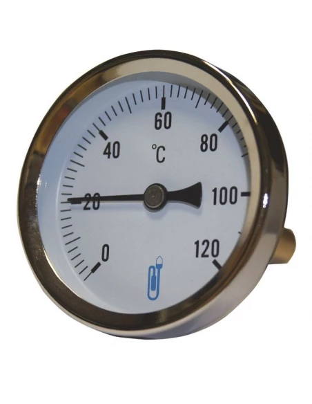 Thermometre d63 pl60-0/120b