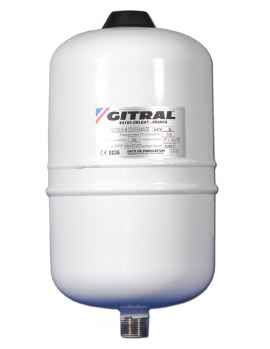 Vase expansion ECS 8L Protection chauffe-eau - Gitral