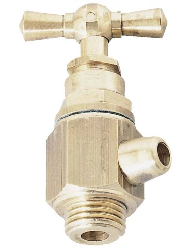 Robinet equerre purgeur 1/4