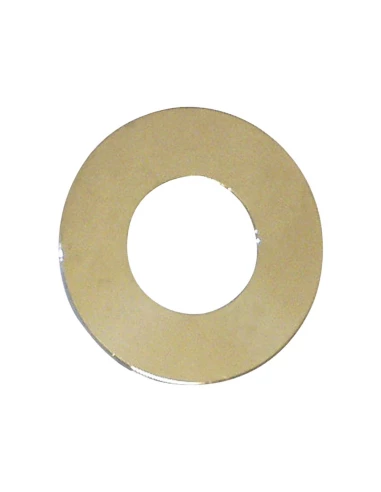 Rosace plate chrome 1/2' 40901