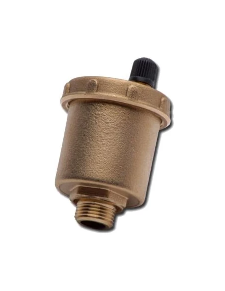 Purgeur d'air droit avec clapet automatique 3/8' - Gitral