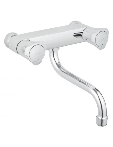 Mélangeur évier Costa L mural - Sans raccord Grohe