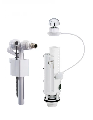 Mécanisme de chasse complet Optima 50 à câble double touche 50+95M - Siamp