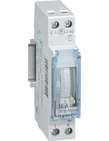 Interrupteur Horaire Programmable Cadran Vertical 16a 250v Jr - Legrand