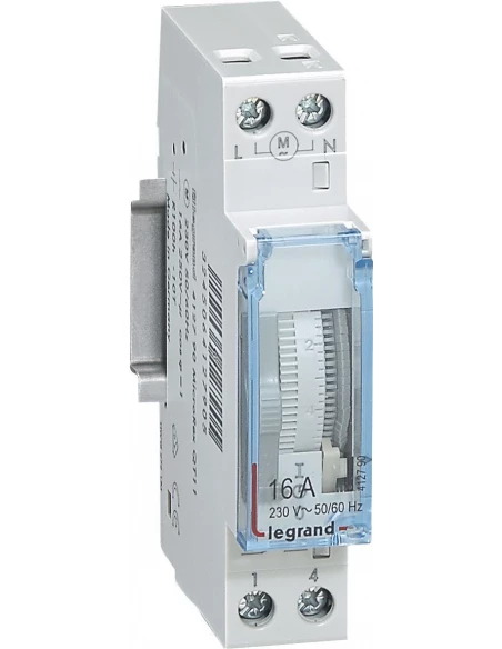 Interrupteur Horaire Programmable Cadran Horizontal 16a 250v Jr - Legrand