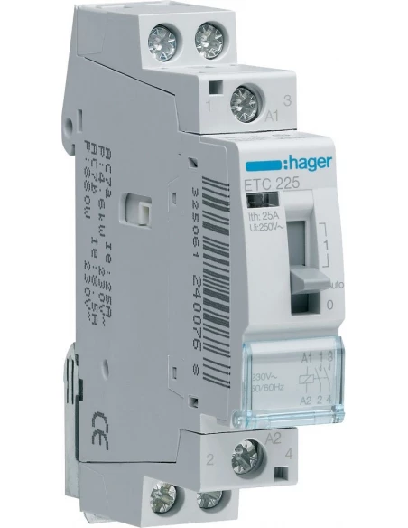 Contacteur j/n 20a 2f ets221b