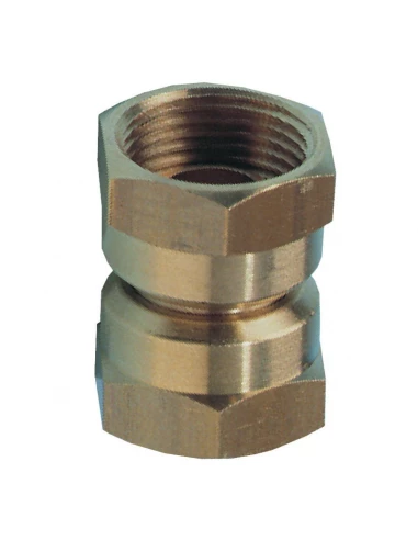 Raccord dble f p90 20x150