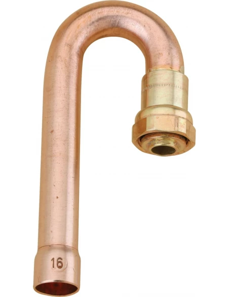 Coude 180° e15x21 cu14