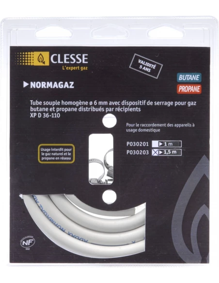 Tube caout gpl 5 ans l:1 50m