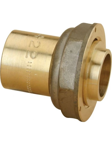 Raccord sortie compteur JPC e6/20 cu22 - Chuchu Decayeux