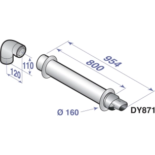 Terminal horizontal fm183