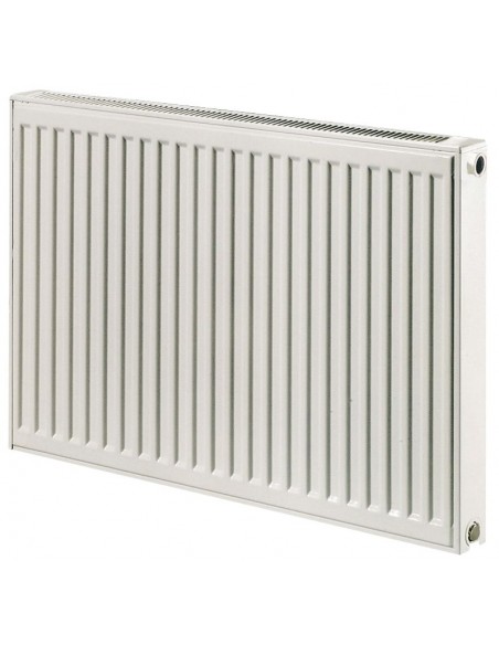 Compact all in panneau radiateur 70x90cm type 21 1377watt 4 connexions acier blanc brillant - Henrad