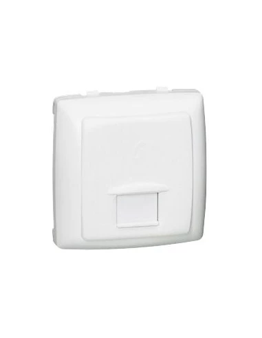 Prise Informatique Rj45 - Catégorie 6 Ftp 9 Contacts - Appareillage Saillie Composable Complet