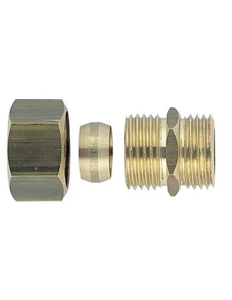 Raccord bicone male d 14x1/2