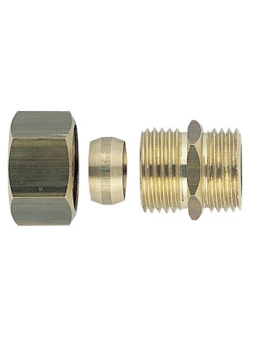 Raccord bicone male d 16x1/2