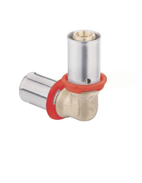 Coude egal a sertir dn20-20