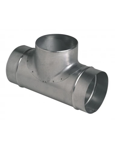 Te 90° equerre galva d160/125