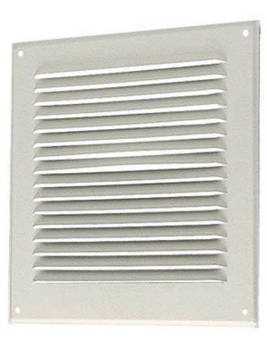 Grille extérieure à auvent GAT 250x250 mm - Blanc 11001006 - ALDES