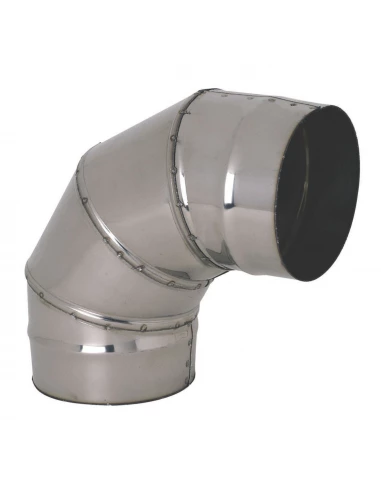 Coude 90° galva d160