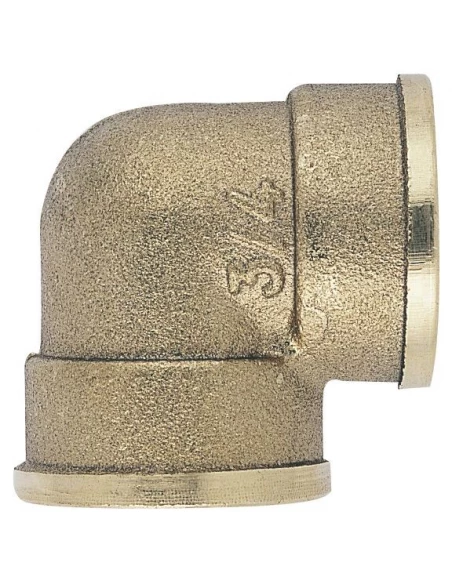 Coude egal double fem ff3/8