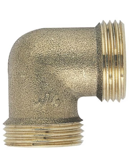 Coude egal double male mm1/2