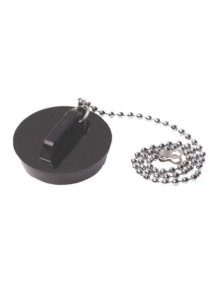 Bouchon pvc noir 55a58 4528067