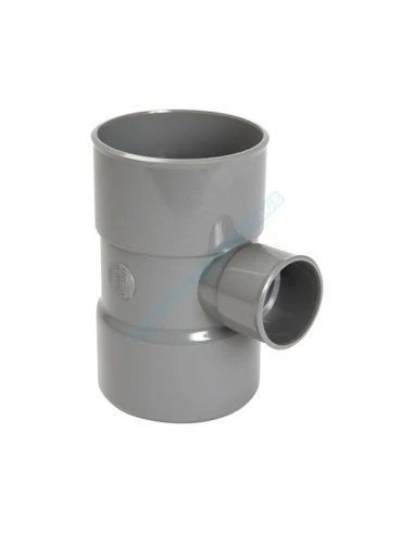 Embranchement d40 PVC simple réduit à 87°30 FF - bh288 - Nicoll